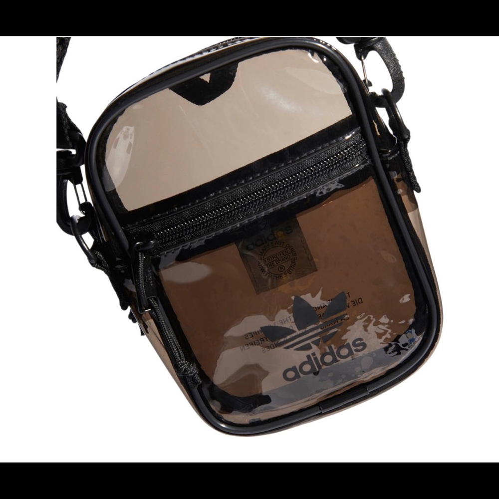 Adidas clear crossbody bag